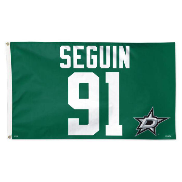 Wholesale-Dallas Stars Flag - Deluxe 3' X 5' Tyler Seguin