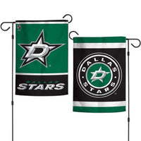 Wholesale-Dallas Stars Garden Flags 2 sided 12.5" x 18"