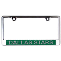 Wholesale-Dallas Stars Lic Plate Frame B/O Printed