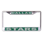 Wholesale-Dallas Stars Lic Plt Frame S/L Printed