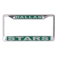 Wholesale-Dallas Stars Lic Plt Frame S/L Printed