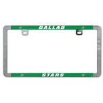 Wholesale-Dallas Stars Metal Lic. Plate Frame Slim