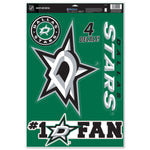 Wholesale-Dallas Stars Multi-Use Decal 11" x 17"