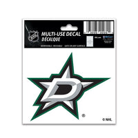 Wholesale-Dallas Stars Multi-Use Decal 3" x 4"