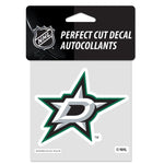 Wholesale-Dallas Stars Perfect Cut Color Decal 4" x 4"