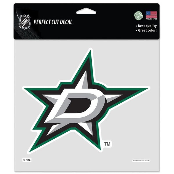 Wholesale-Dallas Stars Perfect Cut Color Decal 8" x 8"