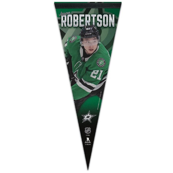 Wholesale-Dallas Stars Premium Pennant 12" x 30" Jason Robertson