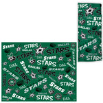 Wholesale-Dallas Stars Scatter Print Fan Wraps