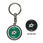 Wholesale-Dallas Stars Spinner Key Ring