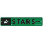 Wholesale-Dallas Stars Street / Zone Sign 3.75" x 19"