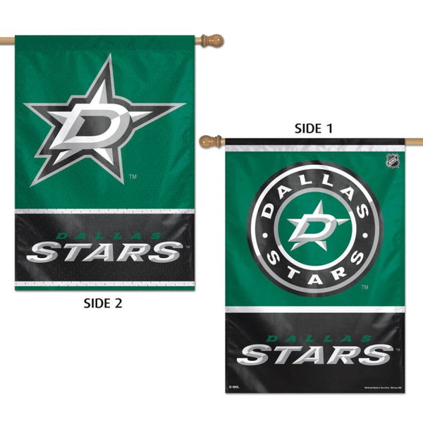 Wholesale-Dallas Stars Vertical Flag 2 Sided 28" x 40"