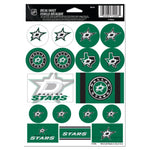 Wholesale-Dallas Stars Vinyl Sticker Sheet 5" x 7"