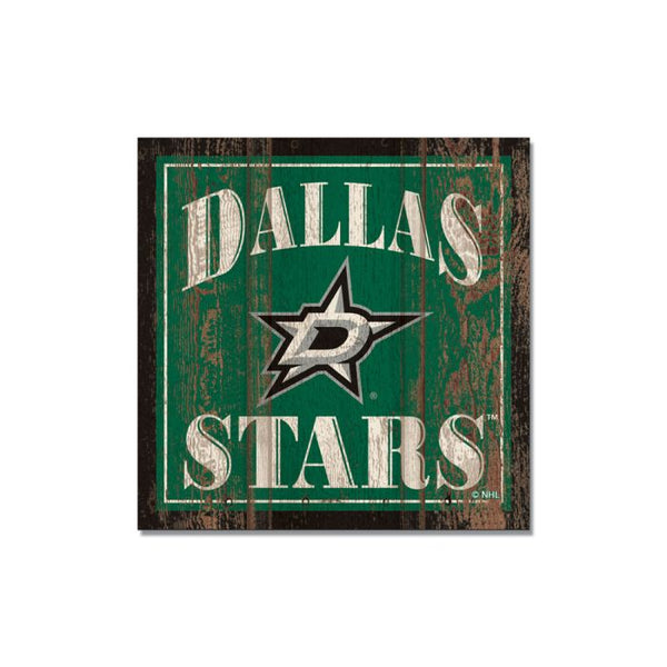 Wholesale-Dallas Stars Wooden Magnet 3" X 3"