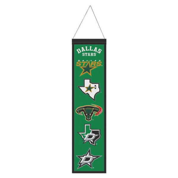 Wholesale-Dallas Stars Wool Banner 8" x 32"