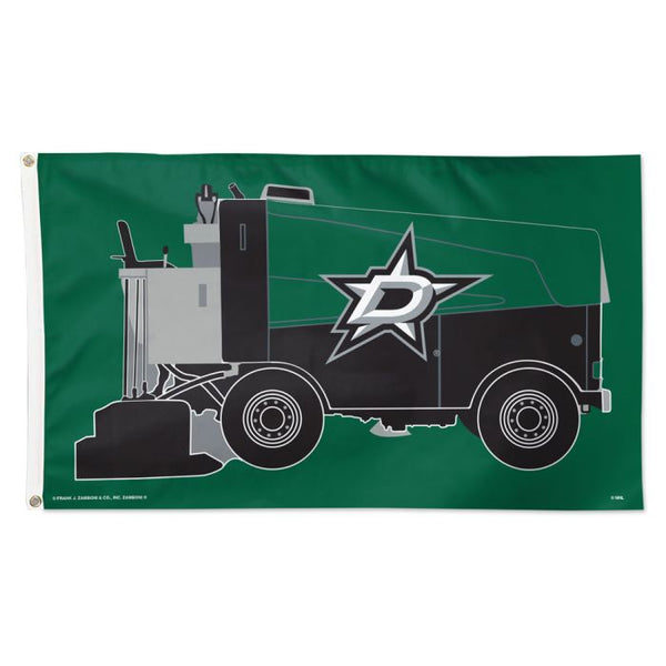 Wholesale-Dallas Stars Zamboni NHL zamboni Flag - Deluxe 3' X 5'