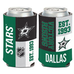 Wholesale-Dallas Stars color block Can Cooler 12 oz.