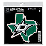 Wholesale-Dallas Stars state shape All Surface Decal 6" x 6"