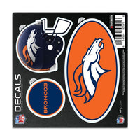 Wholesale-Denver Broncos All Surface Decal 6" x 6"