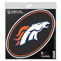Wholesale-Denver Broncos CARBON All Surface Decal 6" x 6"