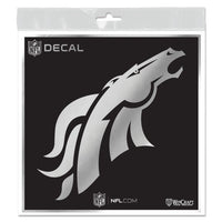 Wholesale-Denver Broncos Decal Metallic 6" x 6"