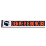 Wholesale-Denver Broncos Fan Decals 3" x 17"