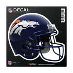 Wholesale-Denver Broncos HELMET All Surface Decal 6" x 6"