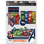 Wholesale-Denver Broncos / Marvel (C) 2021 Marvel Multi Use 3 Fan Pack