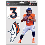 Wholesale-Denver Broncos Multi Use 3 Fan Pack Russell Wilson
