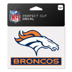 Wholesale-Denver Broncos Perfect Cut Color Decal 4.5" x 5.75"