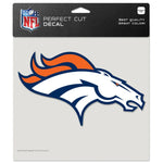 Wholesale-Denver Broncos Perfect Cut Color Decal 8" x 8"