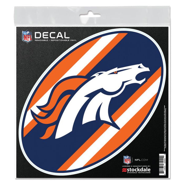 Wholesale-Denver Broncos STRIPES All Surface Decal 6" x 6"