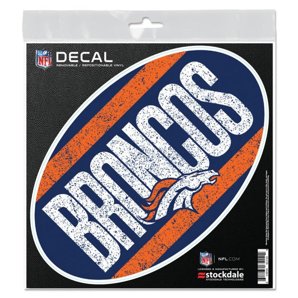 Wholesale-Denver Broncos VINTAGE All Surface Decal 6" x 6"