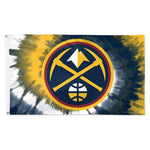 Wholesale-Denver Nuggets TDYE Flag - Deluxe 3' X 5'