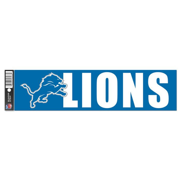 Wholesale-Detroit Lions Bumper Strip 3" x 12"