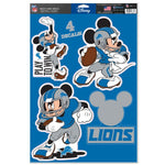 Wholesale-Detroit Lions / Disney Mickey Mouse Multi-Use Decal 11" x 17"