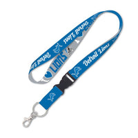 Wholesale-Detroit Lions Heart Lanyard w/detachable buckle 1"