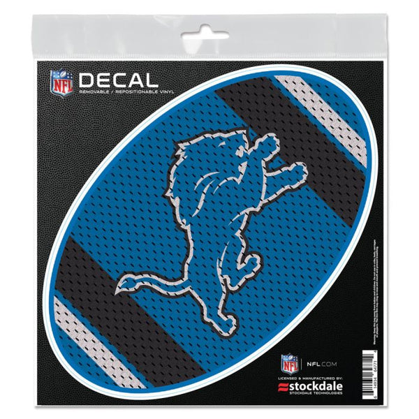 Wholesale-Detroit Lions JERSEY All Surface Decal 6" x 6"