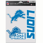 Wholesale-Detroit Lions Multi Use 3 Fan Pack