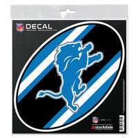 Wholesale-Detroit Lions STRIPES All Surface Decal 6" x 6"