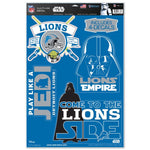 Wholesale-Detroit Lions / Star Wars Star Wars Multi-Use Decal 11" x 17"