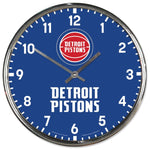 Wholesale-Detroit Pistons Chrome Clock