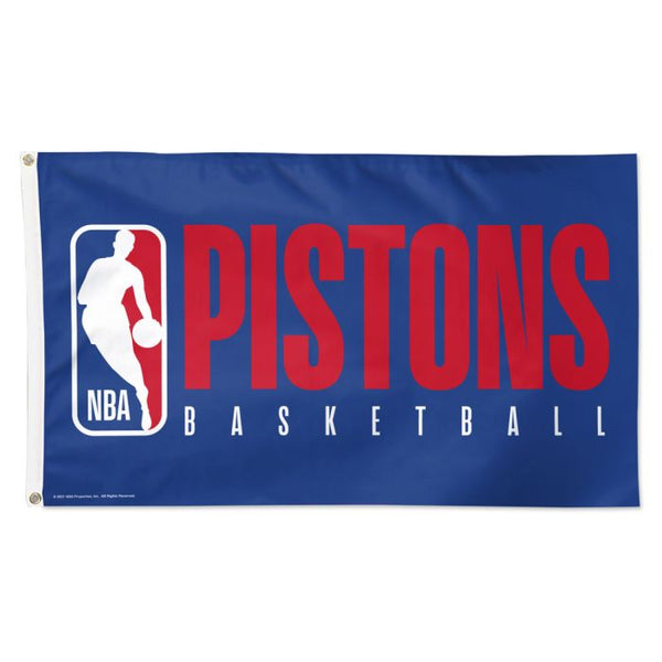 Wholesale-Detroit Pistons board Flag - Deluxe 3' X 5'