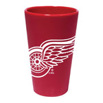 Wholesale-Detroit Red Wings 16 oz Silicone Pint Glass