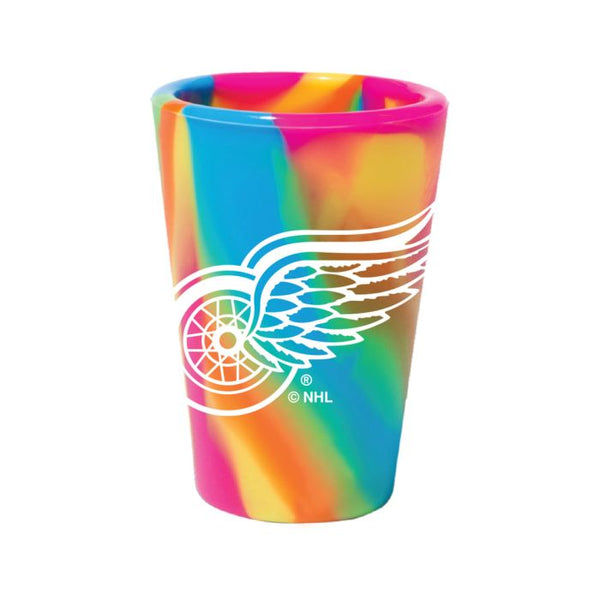 Wholesale-Detroit Red Wings 1.5oz Silicone Shot Glass