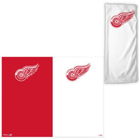 Wholesale-Detroit Red Wings 2 color Fan Wraps