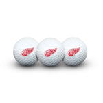 Wholesale-Detroit Red Wings 3 Golf Balls In Clamshell