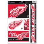 Wholesale-Detroit Red Wings 5 Decals Multi Use Decal 11" x 17"