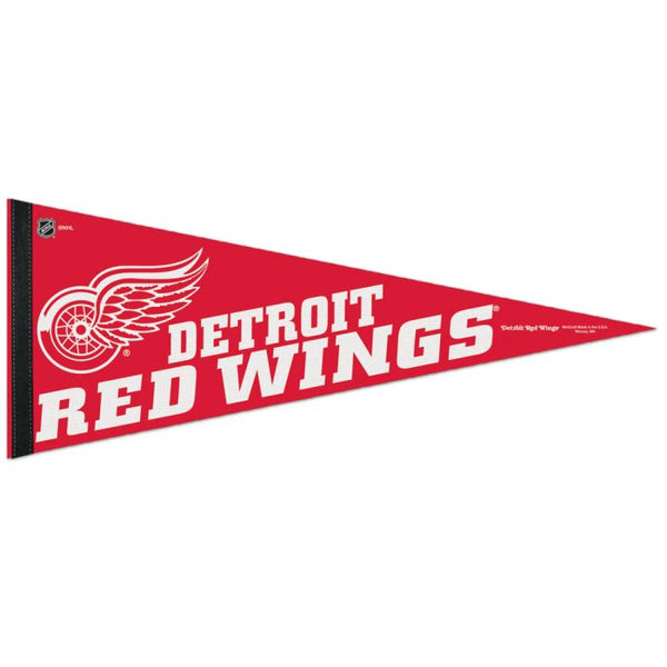 Wholesale-Detroit Red Wings Classic Pennant, carded 12" x 30"