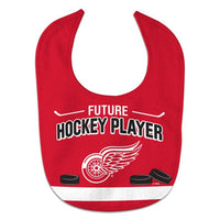 Wholesale-Detroit Red Wings Future Hockey Player All Pro Baby Bib