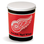 Wholesale-Detroit Red Wings Gift Tin tapered 3 gallon